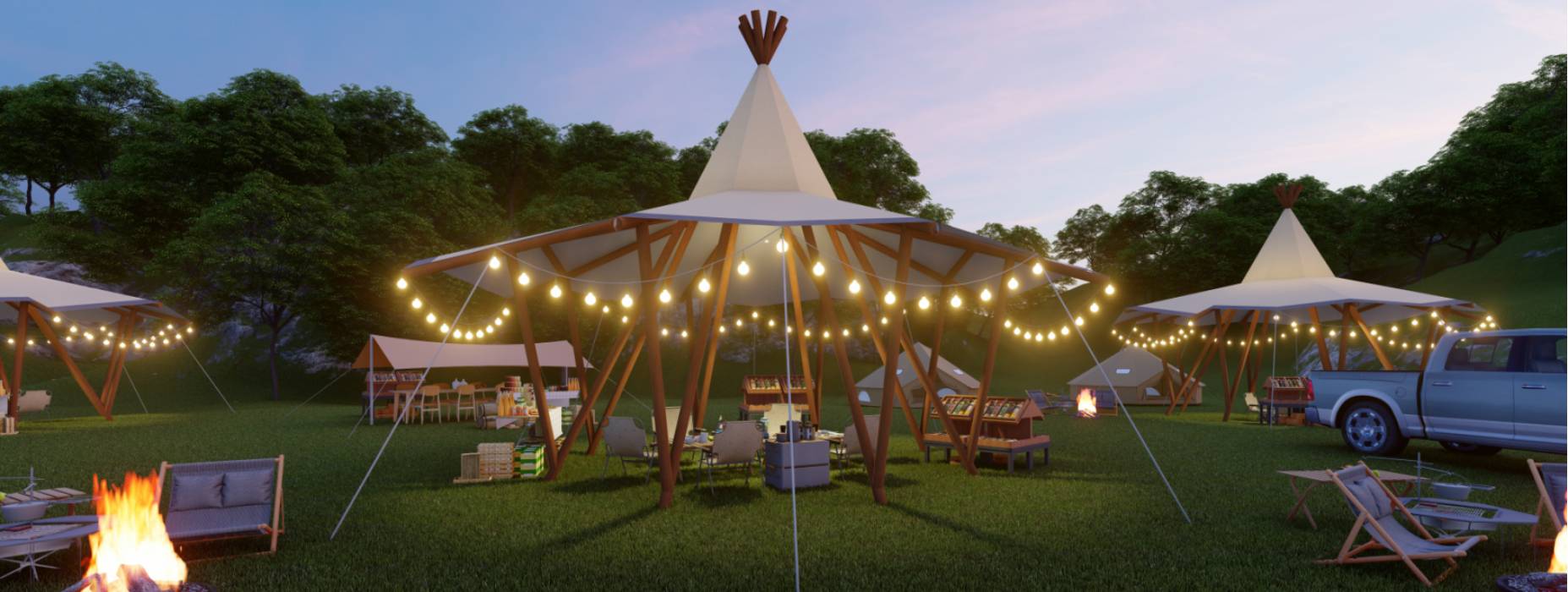 张家口露营帐篷酒店厂家